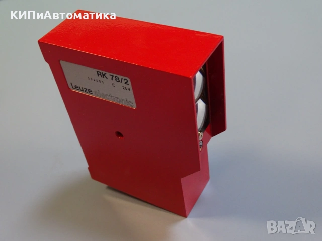датчик фотоелектрически Leuze RK 78/2 photoelectric sensor 24V, снимка 3 - Резервни части за машини - 54218620