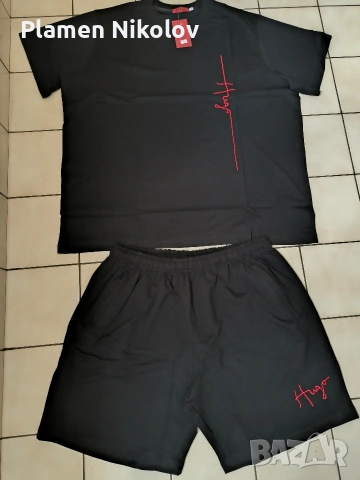 Тениска и къси панталони 5XL, 6XL, 7XL, 8XL , снимка 2 - Спортни дрехи, екипи - 55075596