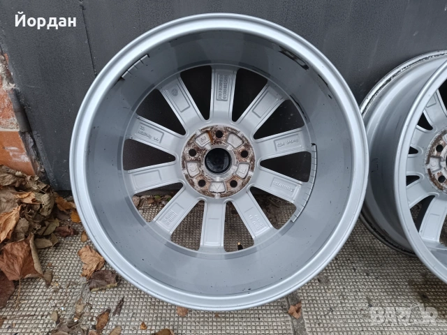 ОРИГИНАЛНИ джанти 17' цола 5x112 ФОЛКСВАГЕН / VW Touran GOLF 57,1 ET52, снимка 15 - Гуми и джанти - 55155306
