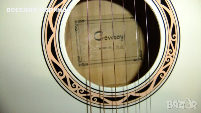 Продавам акустична китара CAWBOY3810 HIGH - QUALITY, снимка 2 - Китари - 54805858