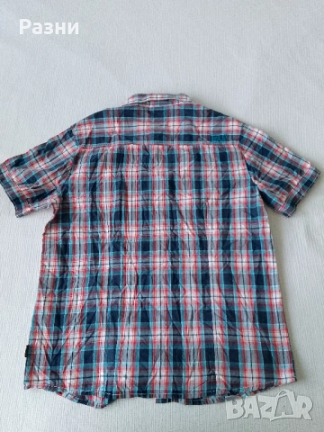 Риза с къс ръкав Jack Wolfskin (Slim fit) като нова -XL, снимка 2 - Ризи - 54323382