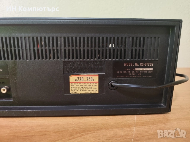 Продавам двуглав касетен дек Panasonic 612 тип фурна, снимка 9 - Декове - 54323386