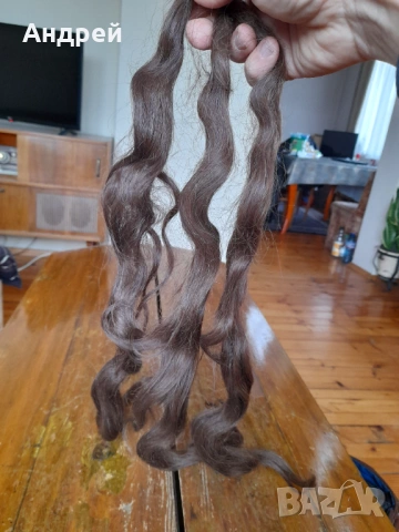 Стара естествена коса #6, снимка 3 - Други ценни предмети - 54174370