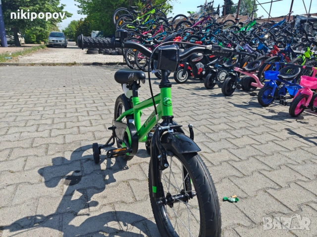 CROSS Велосипед 14" PATROL зелен, снимка 5 - Велосипеди - 54357502