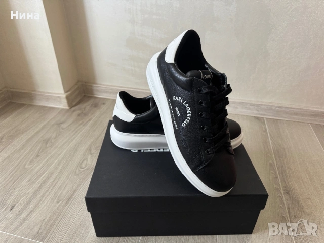 Мъжки обувки Karl Lagerfield , снимка 4 - Ежедневни обувки - 54095729