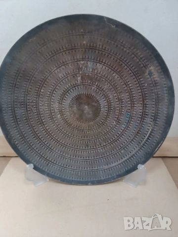 Посребрена авторска чиния WMF 