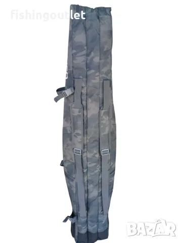 Много здрав калъф за три комплекта въдици с макари Osako Lux Rod Defender - 145, 165 и 195см, снимка 4 - Такъми - 55329369