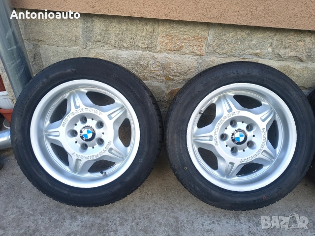 5х120 БМВ 5x120 BMW 16 цола 5 x 120 - 225 50 16, снимка 4 - Гуми и джанти - 54301188