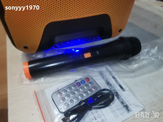 ТОНКОЛОНА С БЛУТУТ И МИКРОФОН 0506261140, снимка 8 - Bluetooth тонколони - 54788288