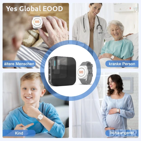 SOS бутон DAYTECH WiFi Tuya за възрастни с гривна, снимка 8 - Друга електроника - 54144384