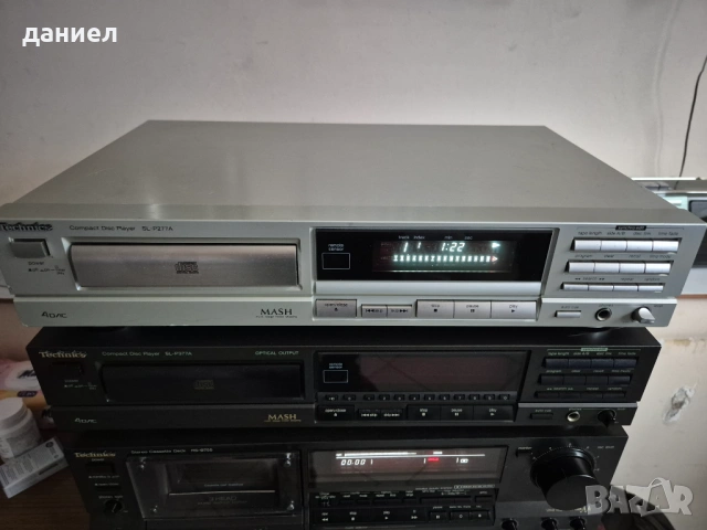 CD плейър Technics SL-P277A с добър външен вид за ремонт или за части + подарък
