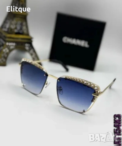 слънчеви очила chanel с калъф, снимка 7 - Слънчеви и диоптрични очила - 54323365