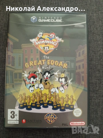 Animaniacs The Great Edgar Hunt Nintendo GameCube