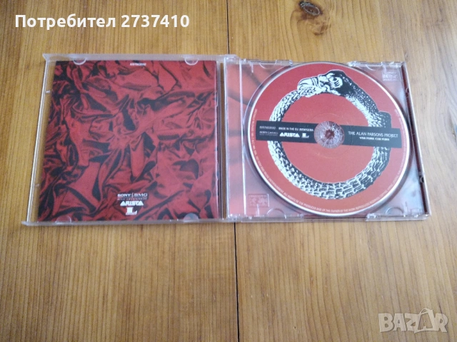 ALAN PARSONS PROJECT - VULTURE CULTURE 4.10евро матричен диск, снимка 2 - CD дискове - 54246076