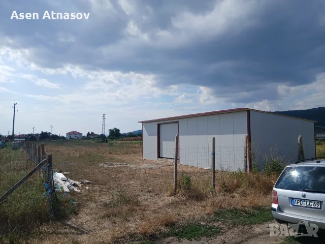 Отдавам под наем хале с 1 декар мясго, снимка 2 - Земеделска земя - 55332697