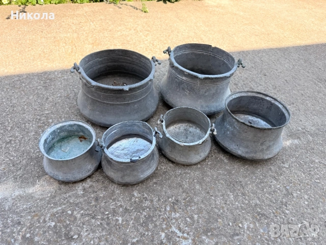 Медни котли (Менци), снимка 3 - Антикварни и старинни предмети - 54095335
