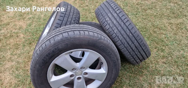 🛞 Оригинални 17" алуминиеви джанти Suzuki + летни гуми 225/65 R17 DOT 2023, снимка 6 - Гуми и джанти - 55323419