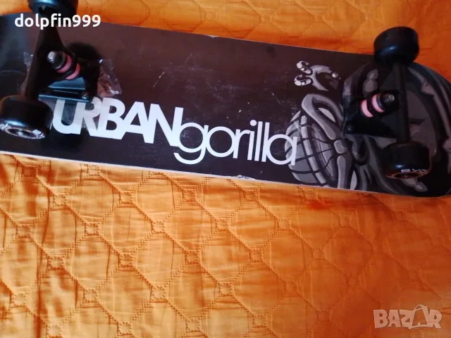 Скейтборд BYOX Urban Gorilla С размери 79 x 20.5 cm, цена 40 евро, снимка 4 - Скейтборд, ховърборд, уейвборд - 55398118