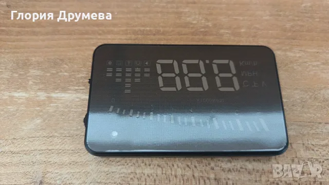 Универсален Head-Up дисплей за автомобил X5, 3.5 инча, аларма за скорост, аларма за температура, снимка 2 - Аксесоари и консумативи - 55504494