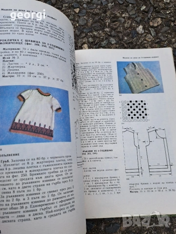 стара гнига Плетено облекло за децата 1985г.   35/4, снимка 5 - Специализирана литература - 55191143