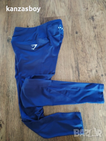 Gymshark Sport Running Leggings Neptune Purple - дамски фитнес клин КАТО НОВ С, снимка 4 - Клинове - 54839404