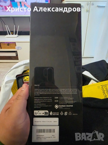 Скрийн протектор марка Torras за iPhone 17 pro max #23, снимка 3 - Стъкла за телефони - 54543316