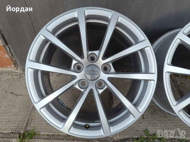 ОРИГИНАЛНИ джанти 17 ' цола 5x112 AUDI / АУДИ А4 А6 VW SKODA ET36, снимка 8 - Гуми и джанти - 54485957