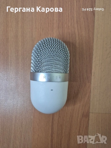 Микрофон Razer Seiren Mini white/бял, снимка 2 - Микрофони - 54652602