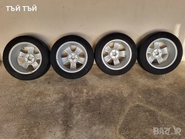 Оригинални алуминиеви джанти за Audi - 16 цола (5х100) с летни гуми., снимка 15 - Гуми и джанти - 55455546