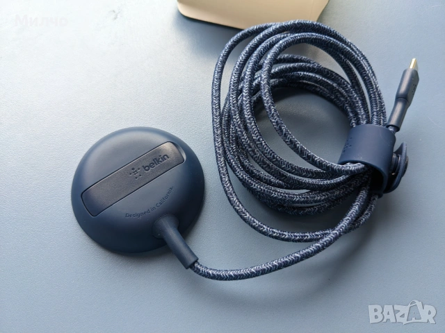 Belkin Boost Charge Pro with MagSafe безжично зарядно 15W, снимка 2 - Безжични зарядни - 54452085