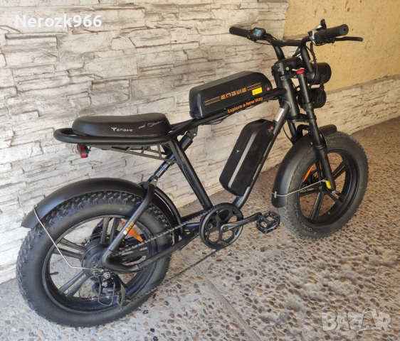 Eлектрически велосипед Engwe M20, снимка 2 - Велосипеди - 55186144