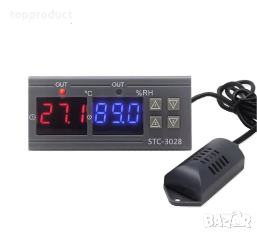Термостат, влагоконтролер, влагомер, терморегулатор STC3028 , снимка 4 - Друга електроника - 43253129