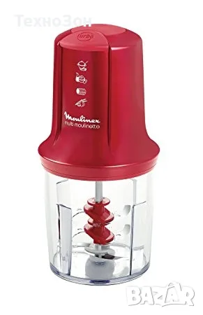 Чопър Moulinex Multi Moulinette AT714G32 – 500W, 500 мл, снимка 2 - Чопъри и пасатори - 55364074