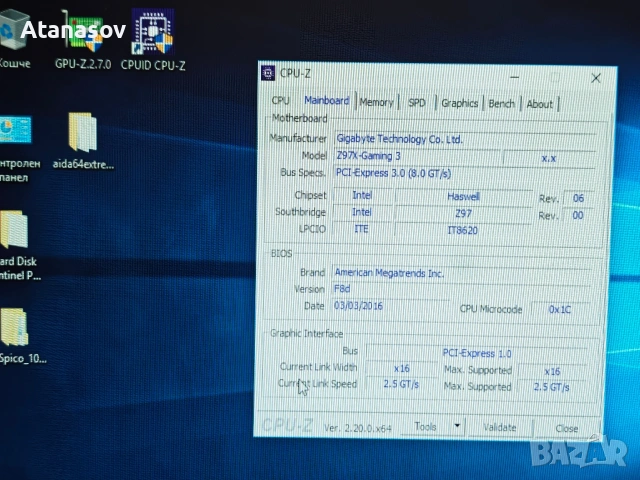 Gigabyte Z97X Gaming 3, снимка 10 - Дънни платки - 54574417