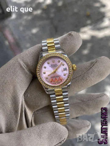дамски часовници Rolex +А, снимка 3 - Луксозни - 55403563