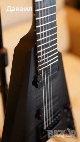 Solar V1.7FBB - Flame Black Burst Matte - като нова, снимка 4 - Китари - 55665245