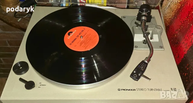 Легендарният Pioneer PL-512 грамофон + Ortofon SL 15 E глава