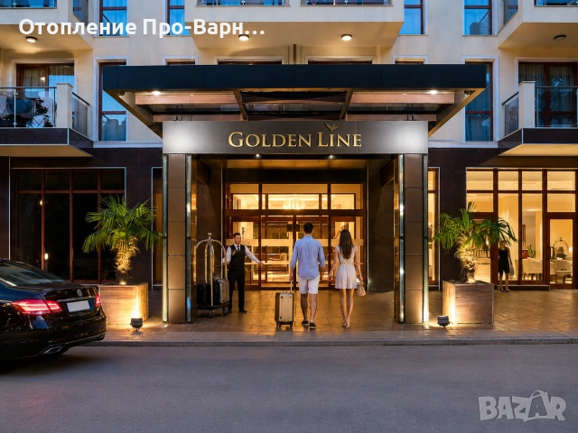 Апартамент ЛУКС ★★★★ Golden Line – Златни пясъци | 100 м от плажа | Басейн | СПА | До 4 гости, снимка 3 - Апартаменти - 55215816