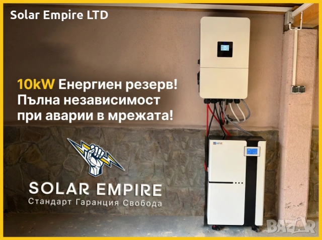 Соларни панели за къща с монтаж - Бургас | Solar Empire, снимка 4 - Монтажи - 54324233