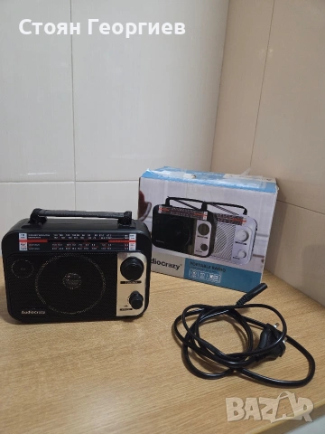 Чисто ново преносимо радио Audiocrazy FM/AM/SW1-2