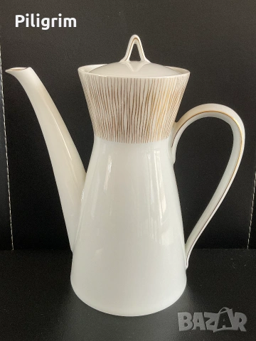 Кана за кафе и чинийки “Rosenthal”, form 2000, Германия., снимка 7 - Сервизи - 55197827