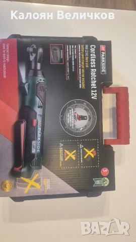 Акумулаторна тресчотка PARKSIDE( БЕЗ БАТЕРИЯ и БЕЗ ЗАРЯДНО), снимка 2 - Гедорета - 54041838