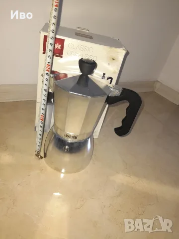Нова оригинална голяма кафеварка "La Cafetiere" в кутия! Промоция 15 евро!, снимка 3 - Кафемашини - 55351633