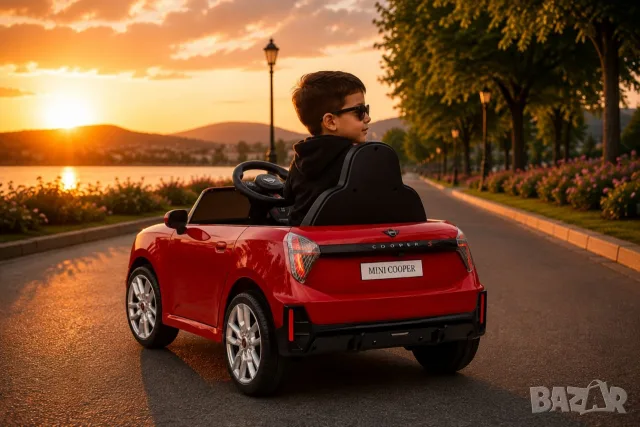 Акумулаторна кола Licensed MINI Cooper Red, снимка 3 - Други - 55533142