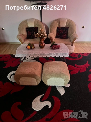 Дивани комплект , снимка 2 - Дивани и мека мебел - 54530192