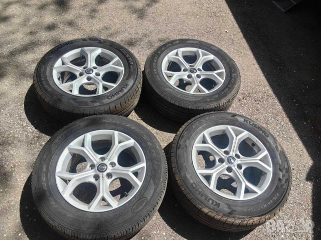 4бр Оригинални 17” джанти Nissan + гуми 225/65/R17 5x114.3