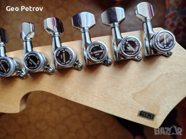 Електрическа китара Washburn Sonamaster (адаптери от Fender Japan), снимка 9 - Китари - 50771550