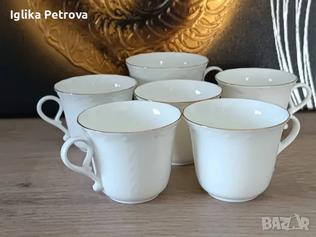 Чаши костен порцелан Ралица, снимка 2 - Колекции - 55502708