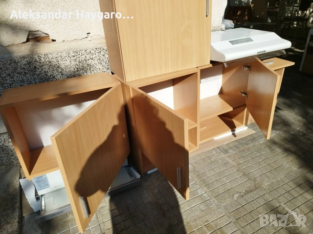 Продавам шкафчета с аспиратори, снимка 2 - Шкафове - 54843744