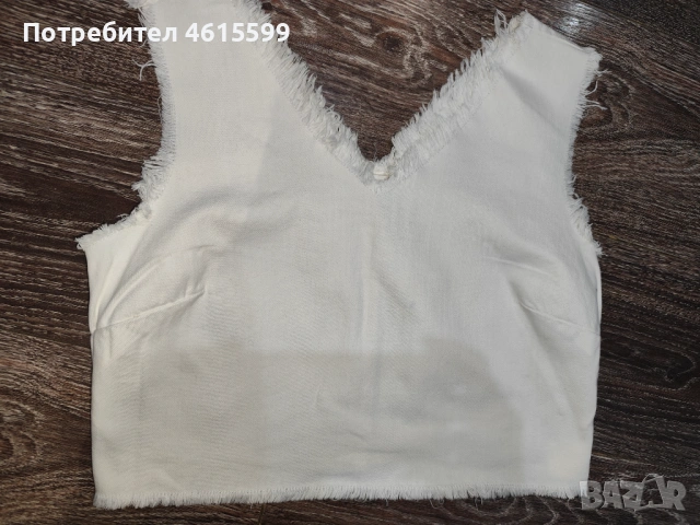 дънков топ на ASOS , снимка 3 - Корсети, бюстиета, топове - 53951377